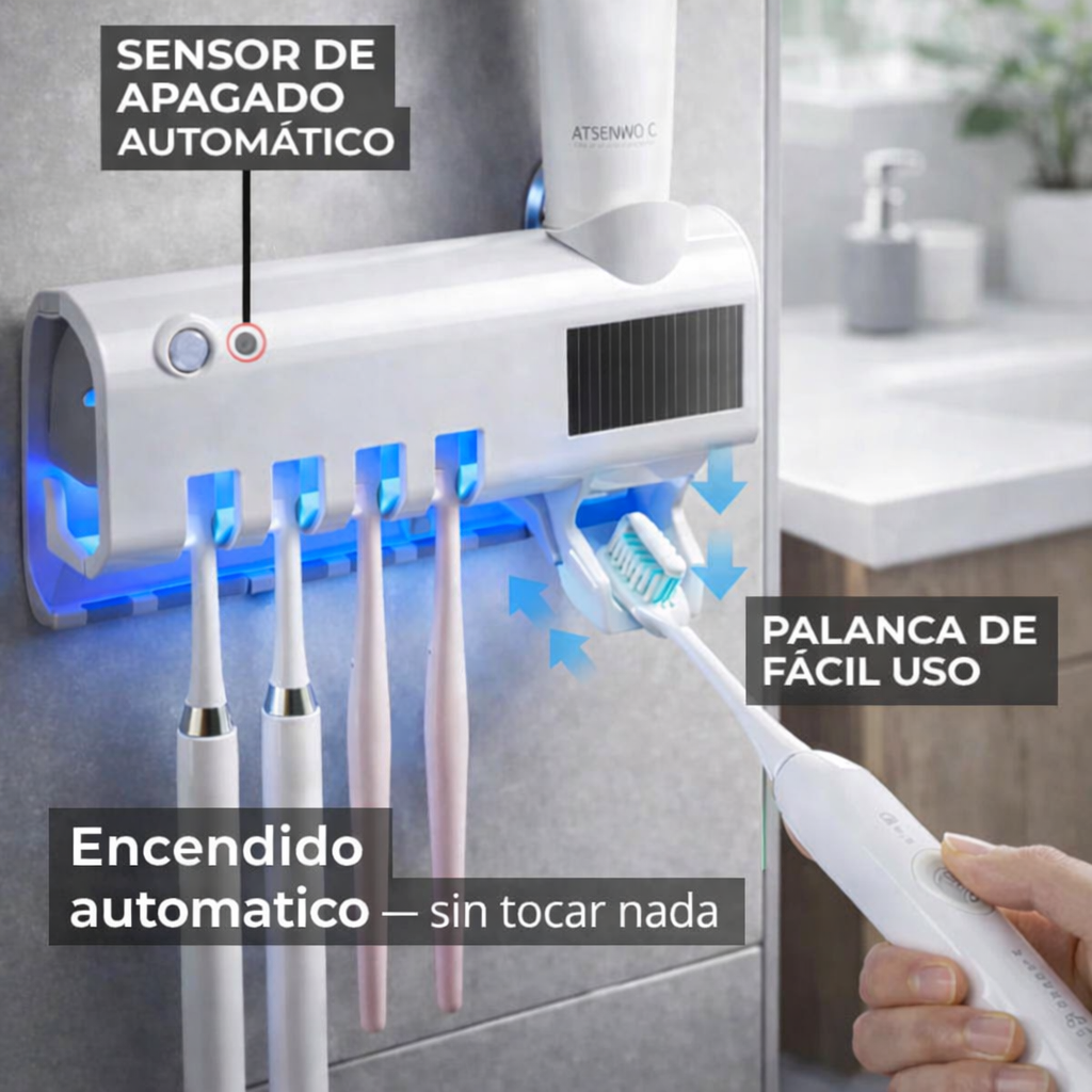 UVClean-Pro: Cada vez que usas tu cepillo, estás llevando bacterias directo a tu boca 🤢